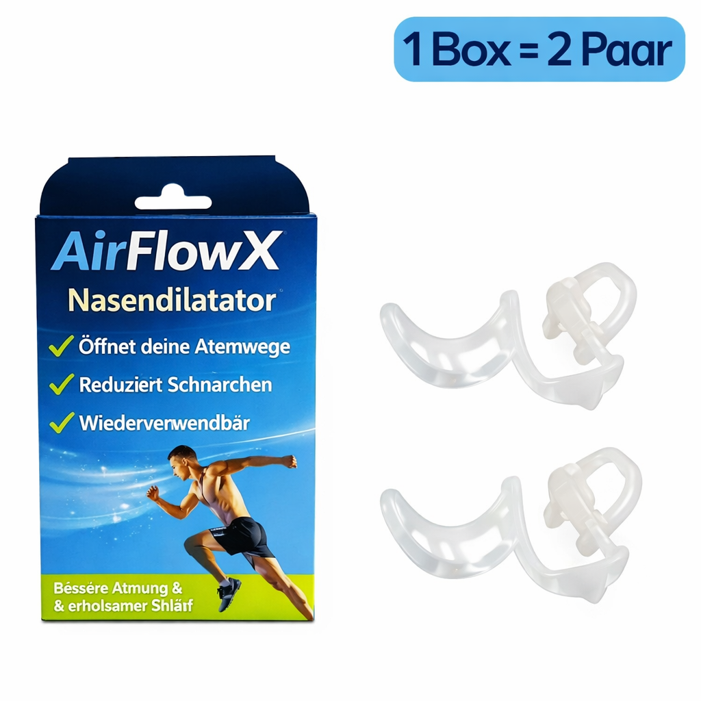 AirFlowX – Bessere Atmung, mehr Energie, endlich erholsamer Schlaf