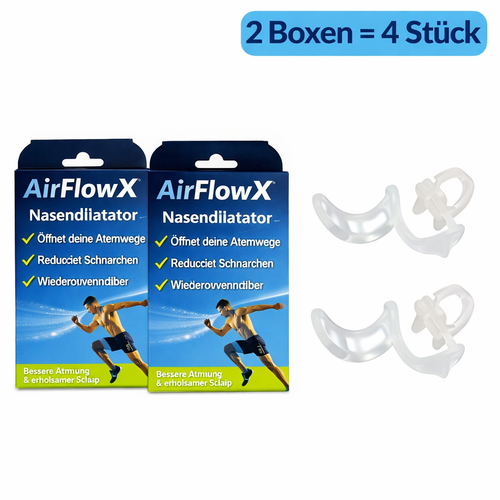 AirFlowX – Bessere Atmung, mehr Energie, endlich erholsamer Schlaf