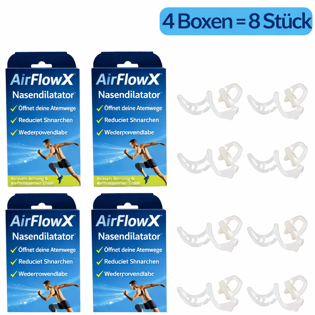AirFlowX – Bessere Atmung, mehr Energie, endlich erholsamer Schlaf