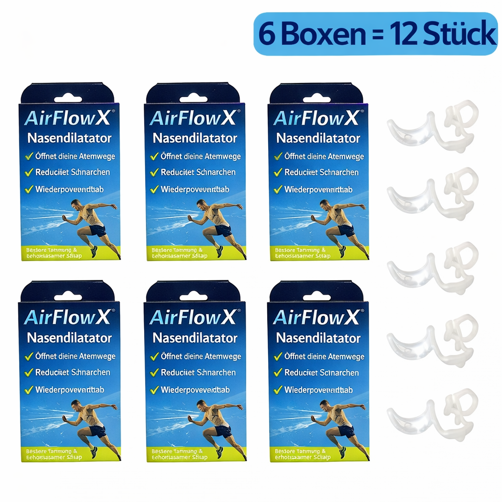 AirFlowX – Bessere Atmung, mehr Energie, endlich erholsamer Schlaf